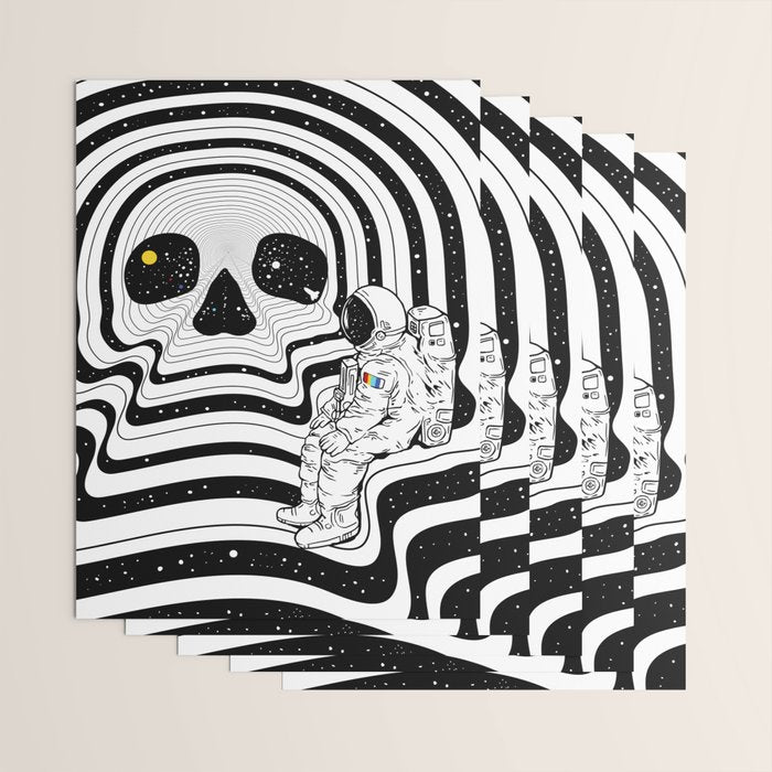 Blackout (Departure) Wrapping Paper Gallery Image 3