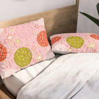 Christmas Disco Ball Print Pillow Sham Gallery Image 2