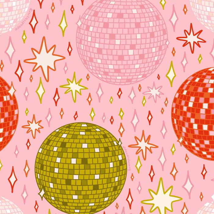 Christmas Disco Ball Print Coffee Mug Gallery Image 2