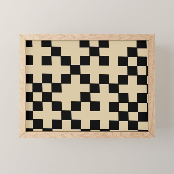 Swiss Cross Remix Mini Art Print Gallery Image 1