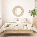 Illustrated Freshwater Fish Angling baits and fishing flies chart Duvet Cover Gallery Image 3