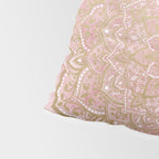 MOON DANCE MANDALA IN GOLD AND PINK Pillow Sham Gallery Image 4
