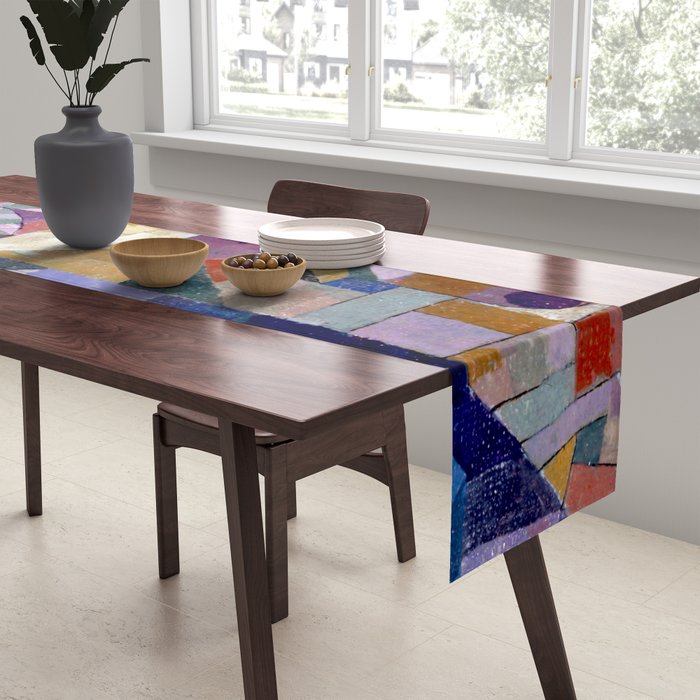 Burggarten (1919) Klee Table Runner Gallery Image 2