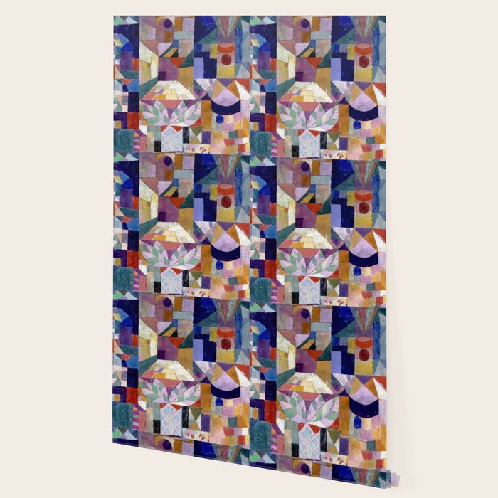 Burggarten (1919) Klee Wallpaper Gallery Image 2