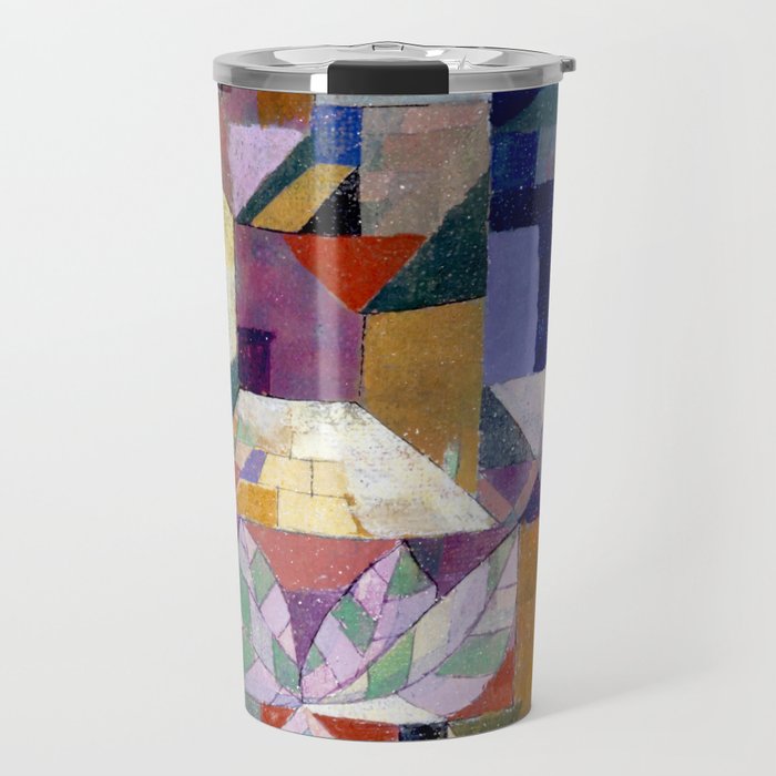 Burggarten (1919) Klee Travel Mug Gallery Image 1