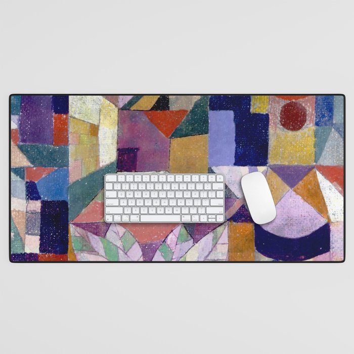 Burggarten (1919) Klee Desk Mat Gallery Image 1