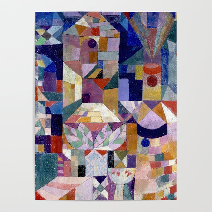 Burggarten (1919) Klee Poster Gallery Image 4