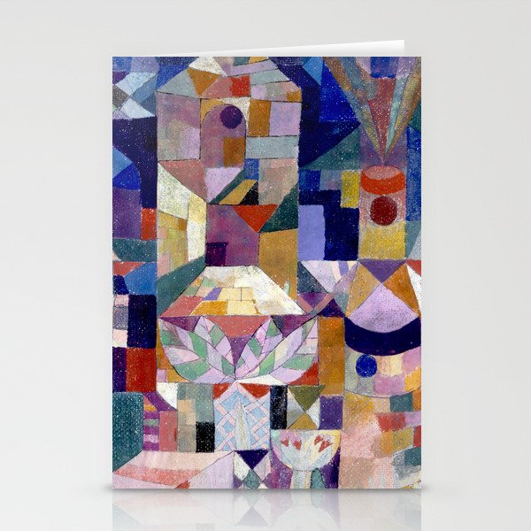 Burggarten (1919) Klee Stationery Card Gallery Image 2