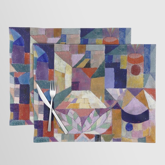 Burggarten (1919) Klee Placemat Gallery Image 1