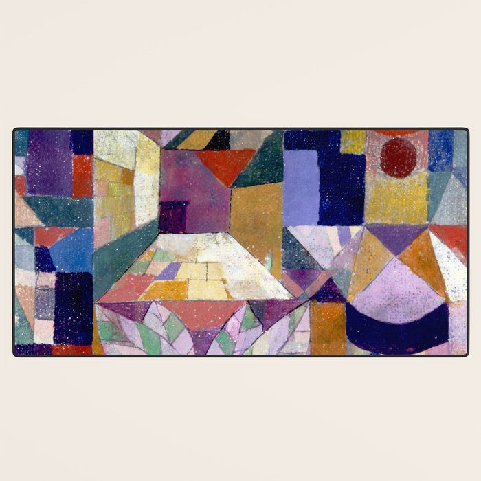 Burggarten (1919) Klee Desk Mat Gallery Image 3