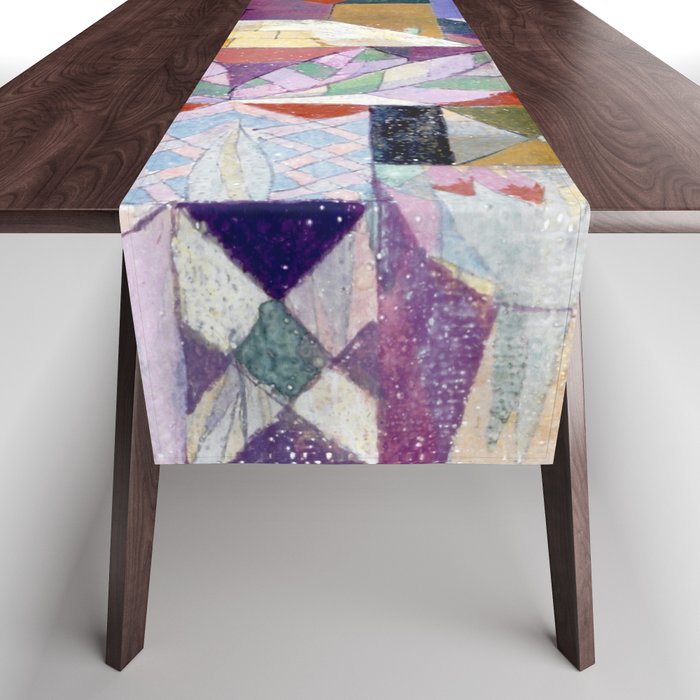 Burggarten (1919) Klee Table Runner Gallery Image 1