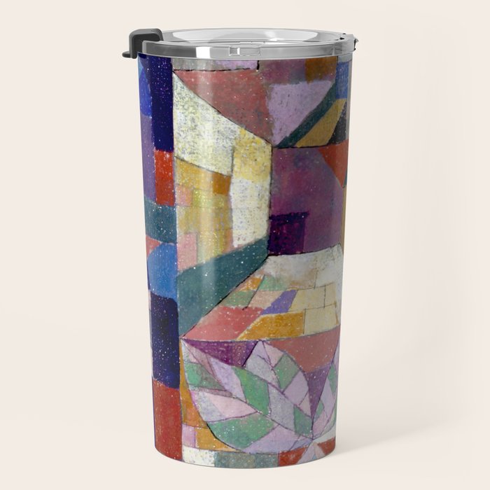Burggarten (1919) Klee Travel Mug Gallery Image 3