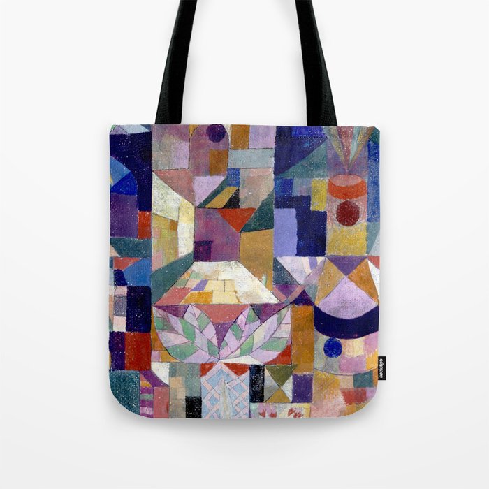 Burggarten (1919) Klee Tote Bag Gallery Image 1
