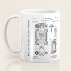 First Computer Patent - Technology Art - Antique Coffee Mug Gallery Image 3