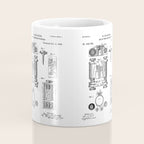 First Computer Patent - Technology Art - Antique Coffee Mug Gallery Image 4