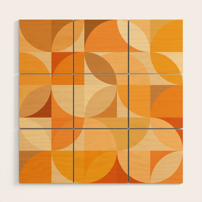 Mid Century 77 Wood Wall Art Gallery Image 1