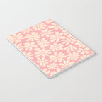 Retro Floral - Pink and Cream Notebook Gallery Image 3