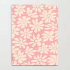 Retro Floral - Pink and Cream Notebook Gallery Image 4