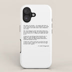For what it's worth - F Scott Fitzgerald quote iPhone Case Gallery Image 1