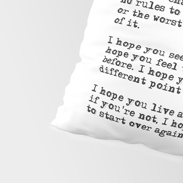 For what it's worth - F Scott Fitzgerald quote Pillow Sham Gallery Image 4