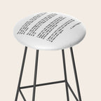 For what it's worth - F Scott Fitzgerald quote Stool Gallery Image 2
