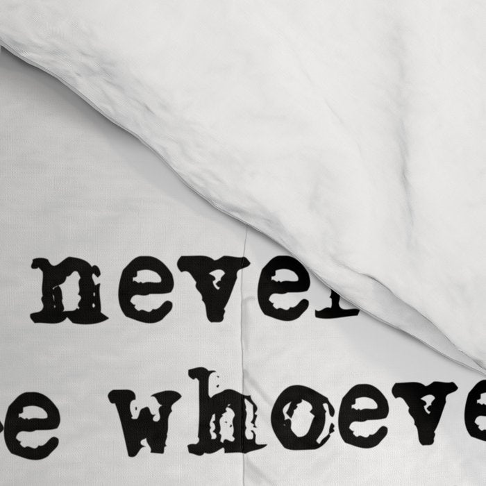 For what it's worth - F Scott Fitzgerald quote Comforter Gallery Image 4