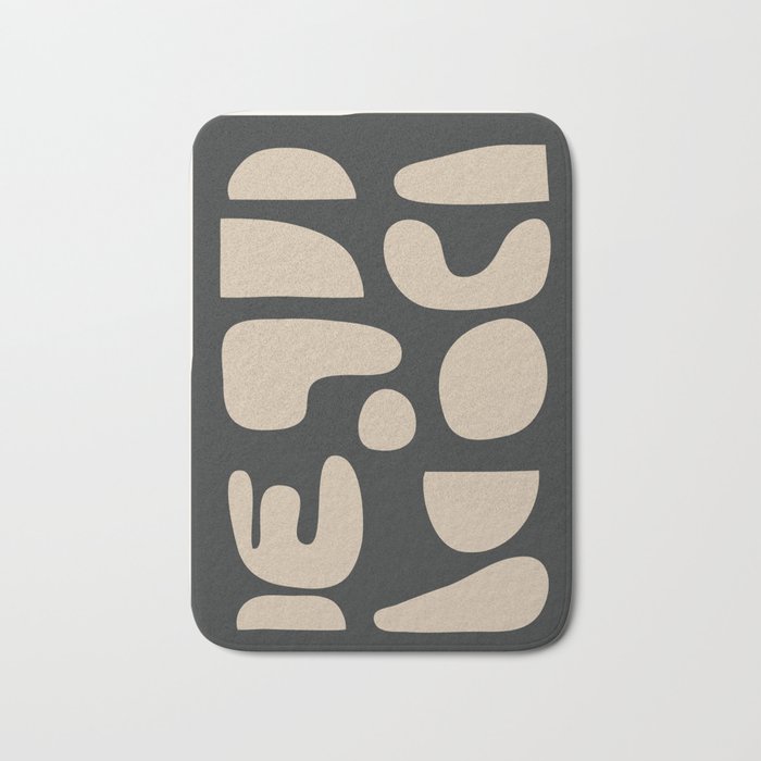 Abstract Twist Bath Mat Gallery Image 1