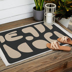 Abstract Twist Outdoor Rug Gallery Image 2