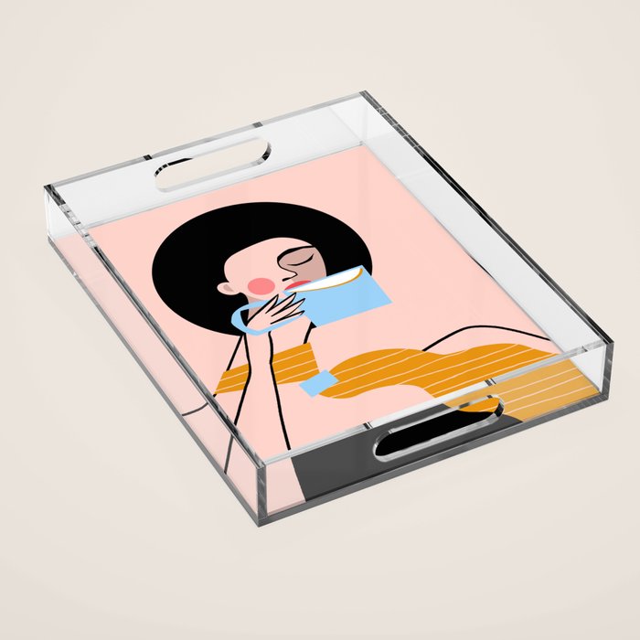 Cafe Acrylic Tray Gallery Image 1