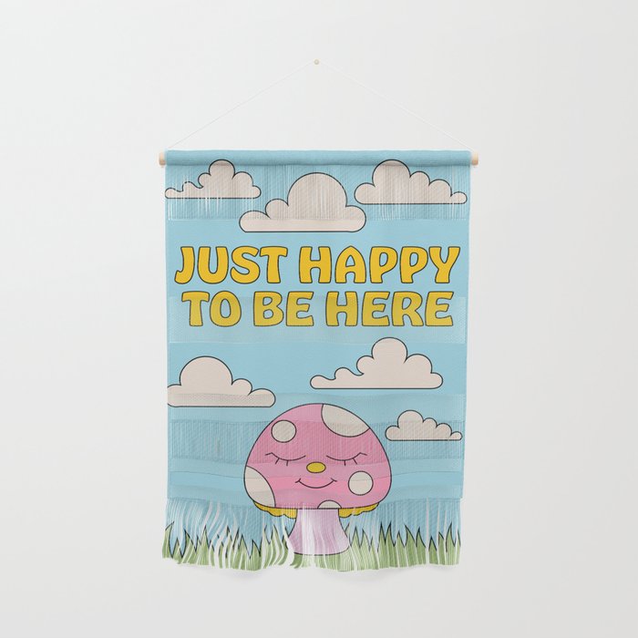 Happy Mushroom Wall Hanging Gallery Image 1