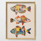 Colorful fish Serving Tray Gallery Image 1