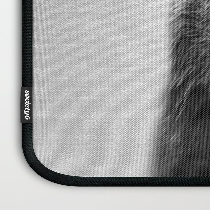 Bear - Black & White Laptop Sleeve Gallery Image 3