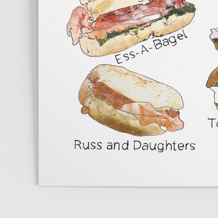 Bagels of New York City Poster Gallery Image 3