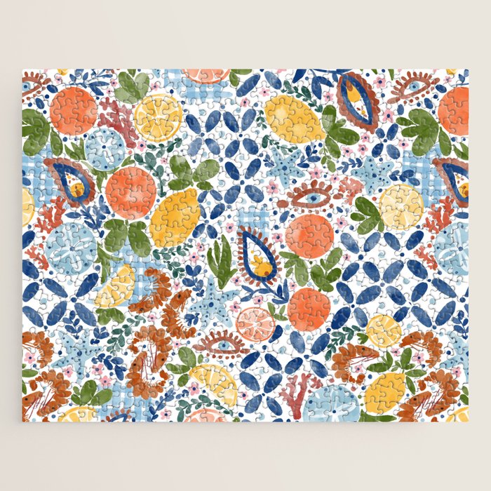 Sunny Coastal Escape Jigsaw Puzzle Gallery Image 1