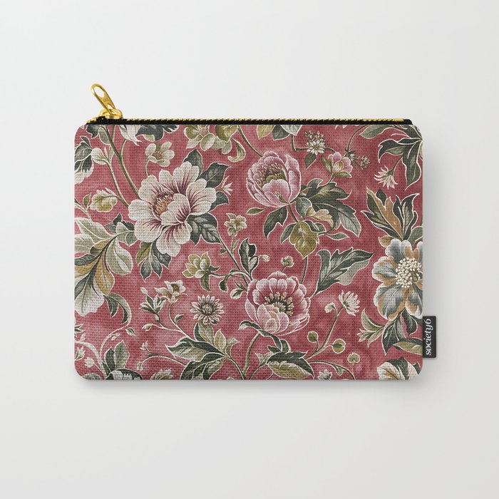 Peruvian Pink Floral Carry All Pouch Gallery Image 1