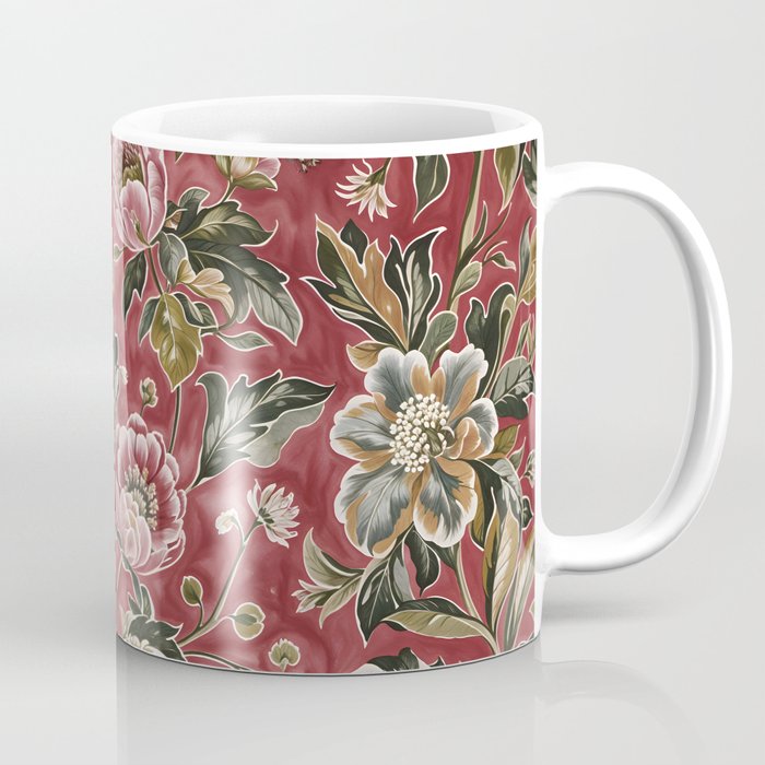 Peruvian Pink Floral Coffee Mug Gallery Image 1