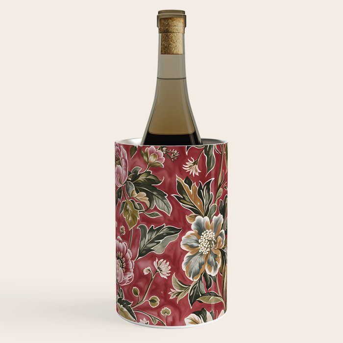 Peruvian Pink Floral Wine Chiller Gallery Image 3