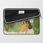 Sun in her hands Laptop Sleeve Gallery Image 2
