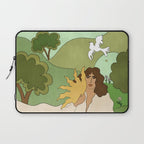 Sun in her hands Laptop Sleeve Gallery Image 1