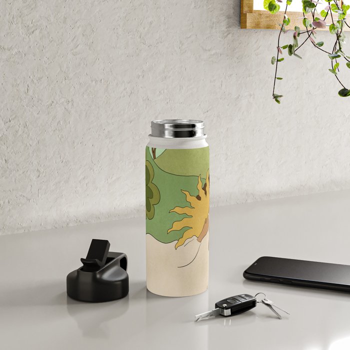 Sun in her hands Water Bottle Gallery Image 5