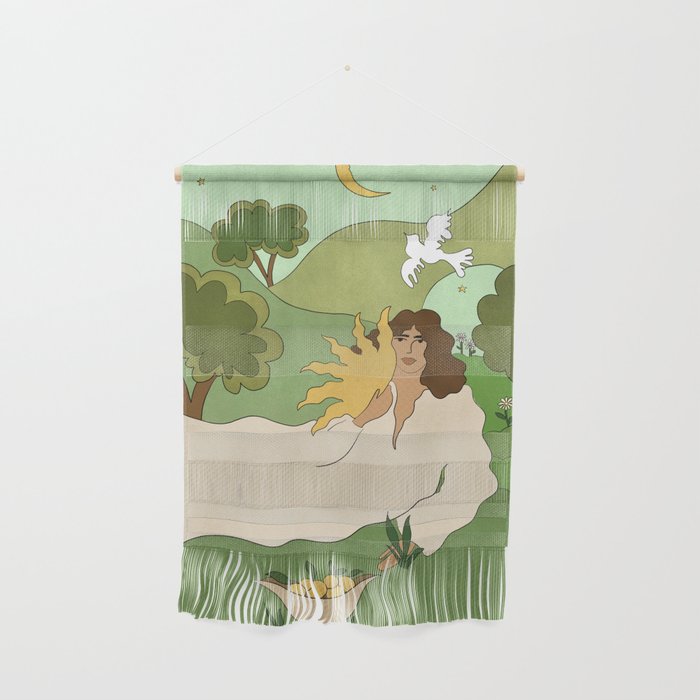 Sun in her hands Wall Hanging Gallery Image 1