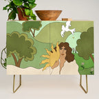 Sun in her hands Credenza Gallery Image 1