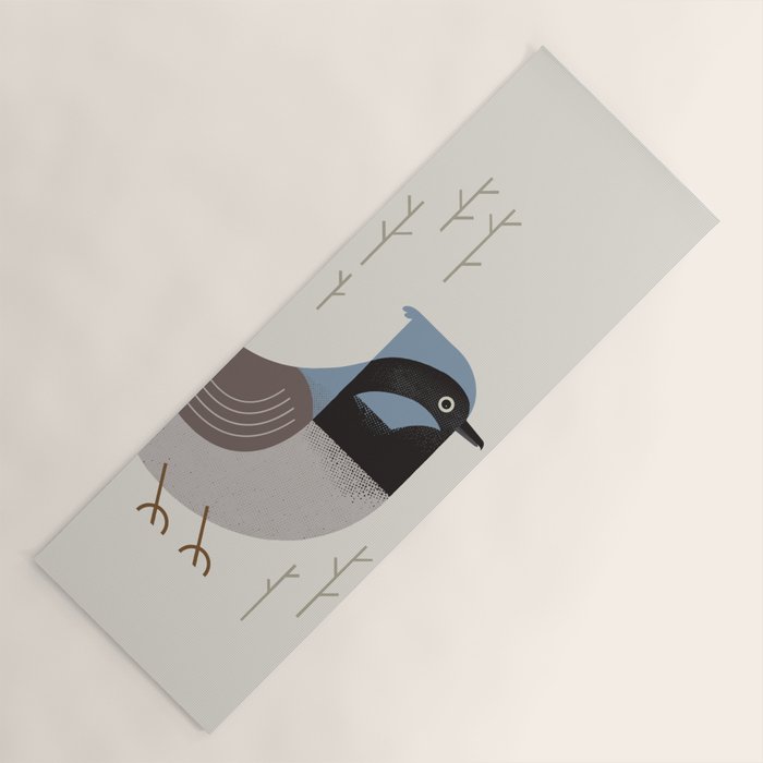 Superb Fairywren, Bird of Australia Yoga Mat Gallery Image 1