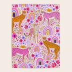 Cheetahs in a Rainbow Garden Lt. Poster Gallery Image 4