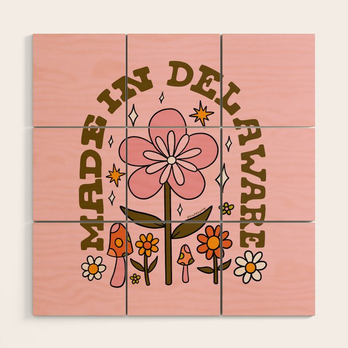 Made In Delaware Wood Wall Art Gallery Image 1