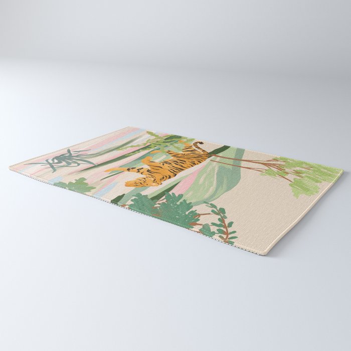 Walking Tiger Rug Gallery Image 3