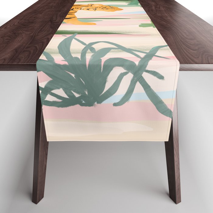 Walking Tiger Table Runner Gallery Image 1