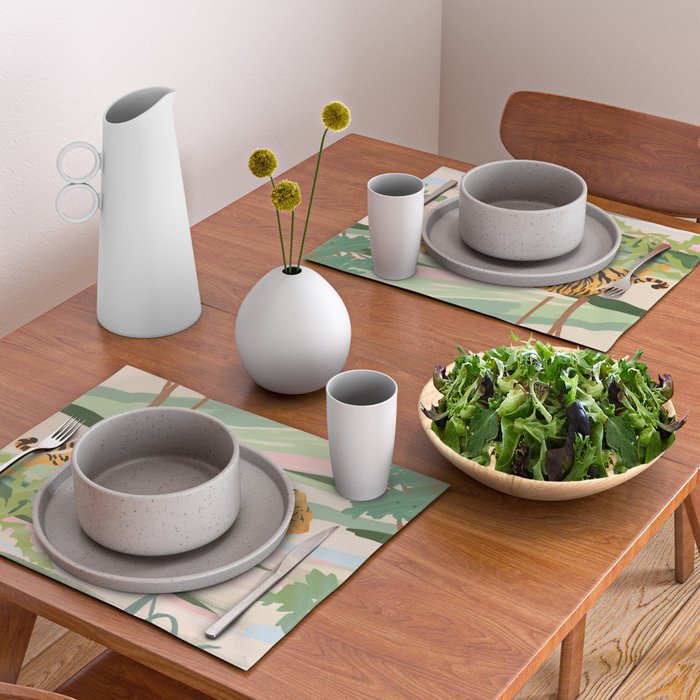 Walking Tiger Placemat Gallery Image 2