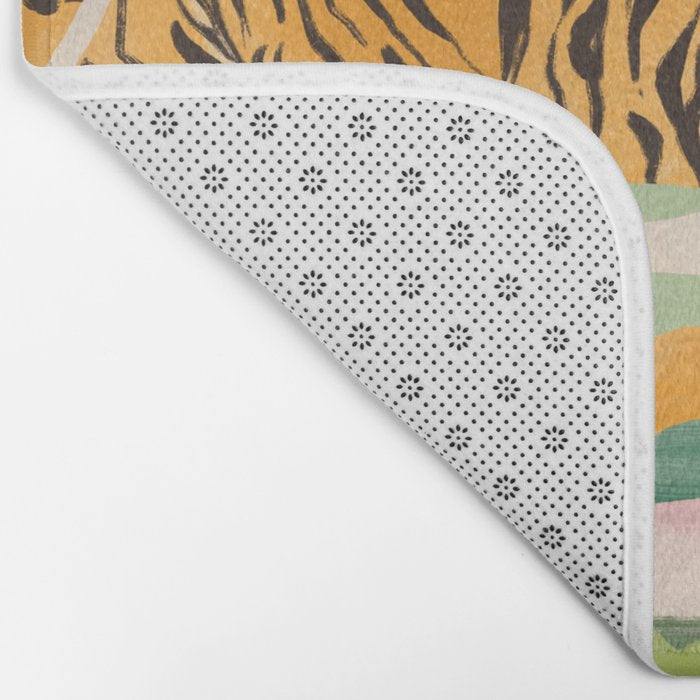 Walking Tiger Bath Mat Gallery Image 2
