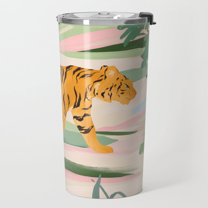 Walking Tiger Travel Mug Gallery Image 2